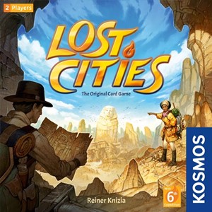 DMGTHK691820 Lost Cities Card Game (Damaged) published by Kosmos Games