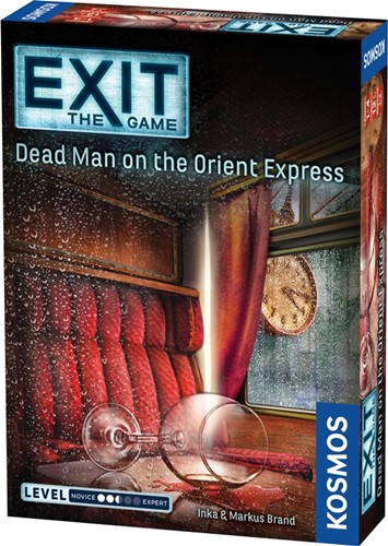 DMGTHK694029 EXIT Card Game: Dead Man On The Orient Express (Damaged) published by Kosmos Games