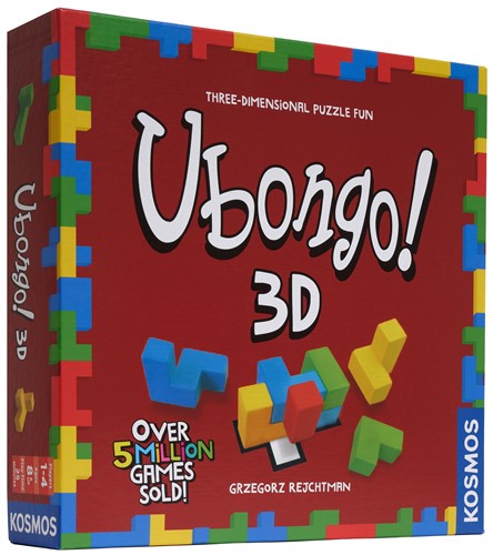 Ubongo 3D Board Game (Damaged)