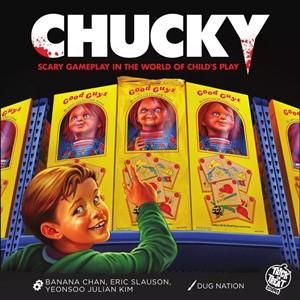 DMGTPQCPB01 Chucky Board Game: Scary Gameplay In The World Of Child's Play (Damaged) published by Trick Or Treat Games