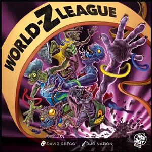 DMGTPQWZB01 World Z League Board Game (Damaged) published by Trick Or Treat Games