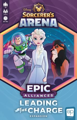 DMGUSOLTC Disney's Sorcerer's Arena Board Game: Epic Alliances Leading the Charge Expansion (Damaged) published by USAOpoly