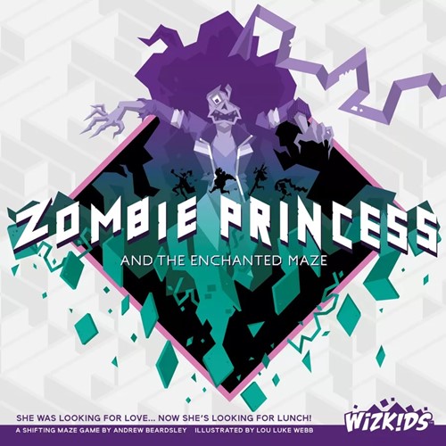 DMGWZK87514 Zombie Princess And The Enchanted Maze Board Game (Damaged) published by WizKids Games