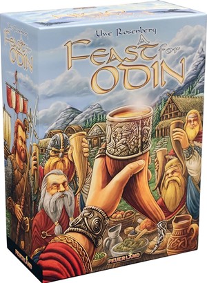 DMGZMG71690 A Feast For Odin Board Game (Damaged) published by Z-Man Games