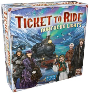3!DOW720037 Ticket To Ride Board Game: Northern Lights published by Days Of Wonder