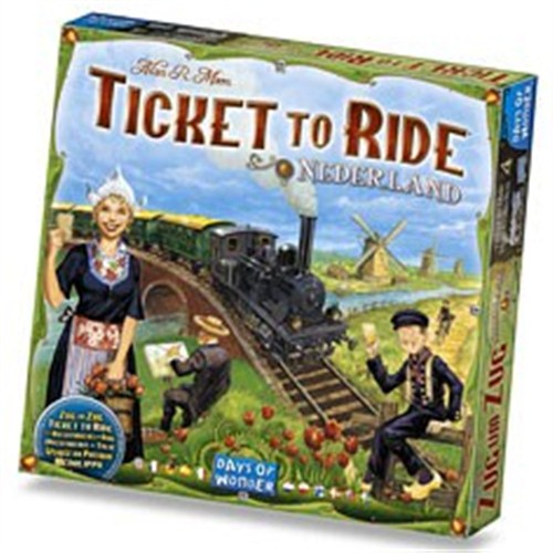 Ticket To Ride Board Game Map Collection: Volume 4 - Nederland