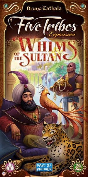 DOW8404 Five Tribes Board Game: Whims Of The Sultan Expansion published by Days Of Wonder