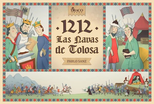 DRA01000 1212 Las Navas De Tolosa Card Game published by Draco Ideas