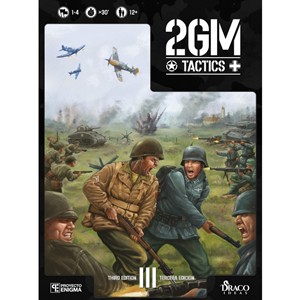 2!DRA2GMDX 2GM Tactics Deluxe Board Game published by Draco Ideas