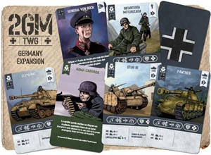 3!DRA2GMGER 2GM Tactics Board Game: Germany Reinforcements Expansion published by Draco Ideas