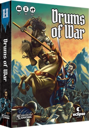 2!DRADW001 Drums Of War: Enclave Board Game published by Draco Ideas