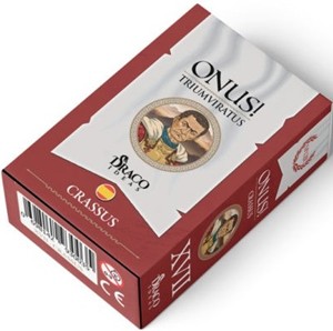 DRAONA17 Onus! Card Game: Triumviratus XVII: Crassus Expansion published by Draco Ideas