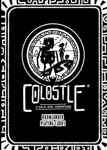 DRCCOL04 Colostle Solo RPG: Roomlander Playing Cards published by Draconeer Games