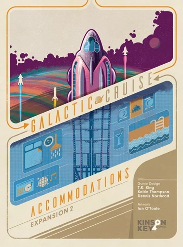 DRNGC003 Galactic Cruise Board Game: Accommodations Expansion published by Dranda Games