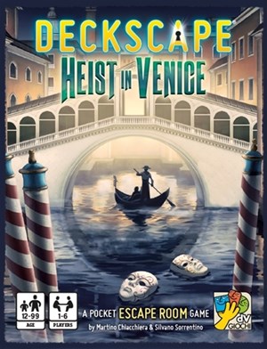 DVG5700 Deckscape Card Game: Heist In Venice published by daVinci Editrice