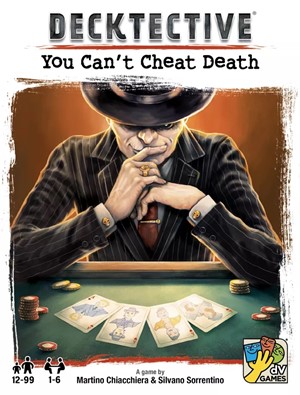 DVG5743 Decktective Card Game: You Can't Cheat Death published by daVinci Editrice
