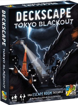 DVG5749 Deckscape Card Game: Tokyo Blackout published by daVinci Editrice