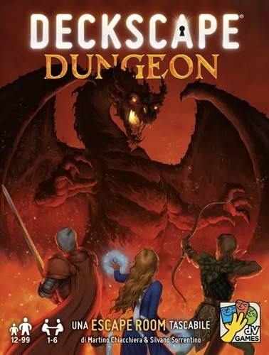 DVG5757 Deckscape Card Game: Dungeon published by daVinci Editrice