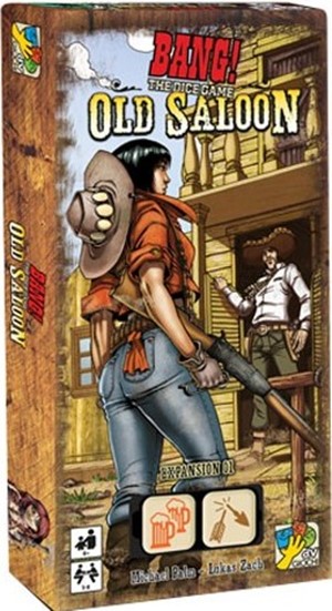 DVG9112 Bang! The Dice Game: Old Saloon Expansion published by Da Vinci Games