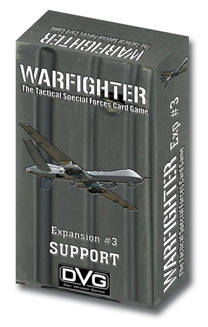 DVV1030C Warfighter Card Game: Expansion 3: Support published by Dan Verssen Games