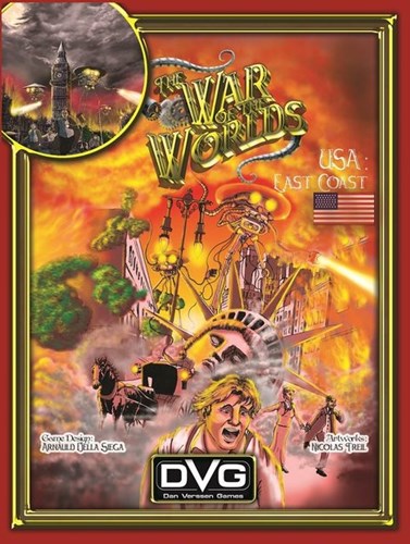 War Of The Worlds Board Game: US East Coast