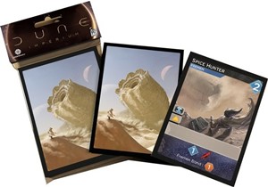 2!DWD01007 Dune Imperium Board Game: 75 x The Spice Must Flow Sleeves published by Direwolf Digital