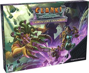 3!DWD02013 Clank! Deck Building Adventure Board Game: Catacombs Lairs And Lost Chambers Expansion published by Direwolf Digital