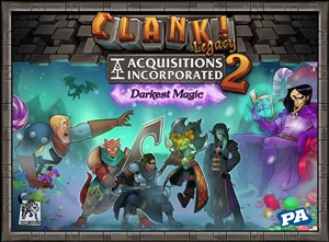 DWD04003 Clank! Board Game: Legacy: Acquisitions Incorporated 2 - Darkest Magic published by Direwolf Digital