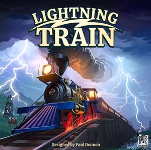 2!DWD10000 Lightning Train Board Game published by Direwolf Digital