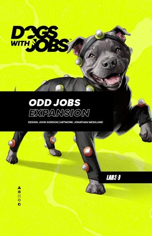 3!DWJE1 Dogs With Jobs Card Game: Odd Jobs Expansion published by Lab 380