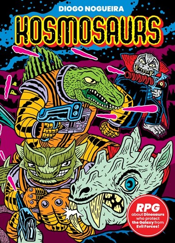 EFP01035 Kosmosaurs RPG published by Exalted Funeral Press