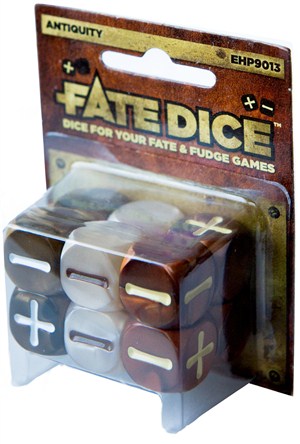 EHP9013 Fate RPG: Antiquity Dice published by Evil Hat Productions