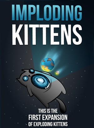 EKGIMP1 Exploding Kittens Card Game: Imploding Kittens Expansion published by Exploding Kittens