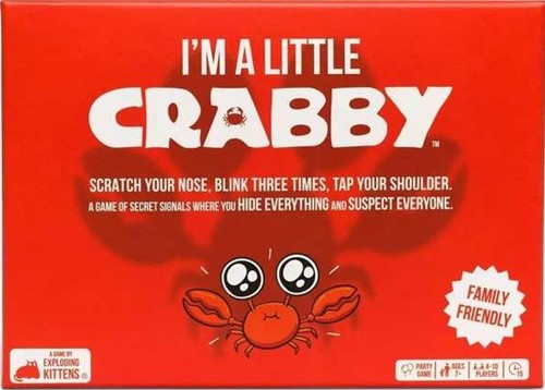 EKIALCCORE5 I'm A Little Crabby Card Game published by Exploding Kittens