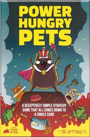 2!EKPHPTINX Power Hungry Pets Card Game: Tin Edition published by Exploding Kittens