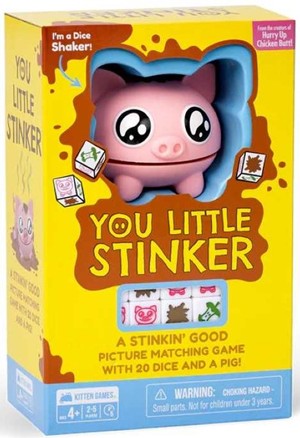 2!EKPYLSTPIG4 You Little Stinker Card Game: Pig Edition published by Exploding Kittens