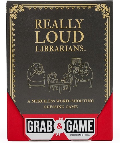 EKRLLIMP48 Really Loud Librarians Card Game: Grab And Game published by Exploding Kittens