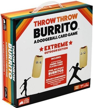 EKTTBEXOUT1 Throw Throw Burrito Card Game: Extreme Outdoor Edition published by Exploding Kittens