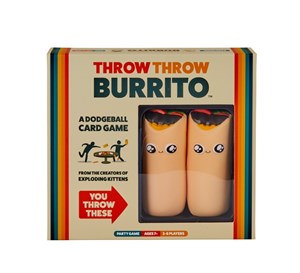 EKTTBOE Throw Throw Burrito Card Game published by Exploding Kittens