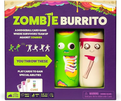 EKTTBZOMB3 Zombie Burrito Card Game published by Exploding Kittens