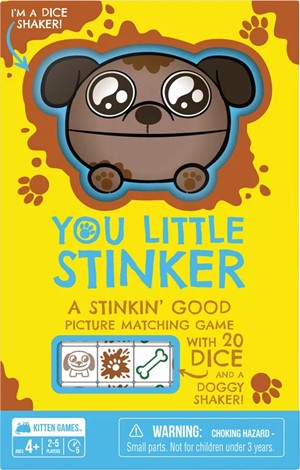 EKYLSTCORE4 You Little Stinker Game published by Exploding Kittens