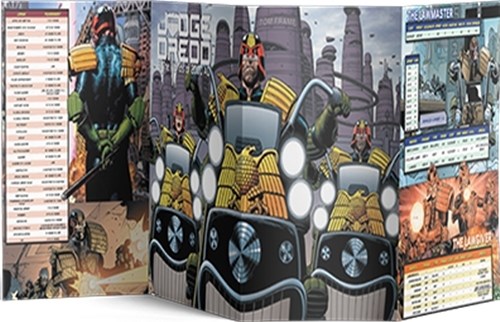 ENP2002 Judge Dredd And The Worlds Of 2000 AD RPG: GM Screen published by EN Publishing