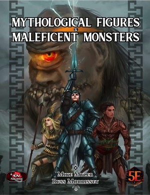 ENP5004 Dungeons And Dragons RPG: Mythological Figures And Maleficent Monsters published by EN Publishing