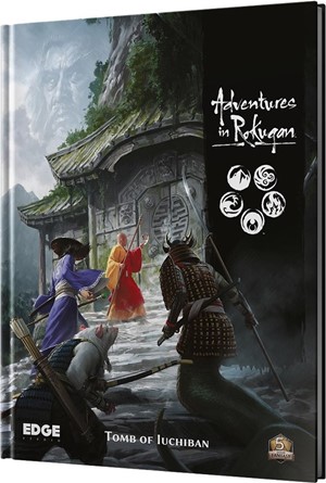 ESAIR03EN Legend Of The Five Rings RPG: Adventures In Rokugan: Tomb Of Iuchiban published by Edge Entertainment Studio