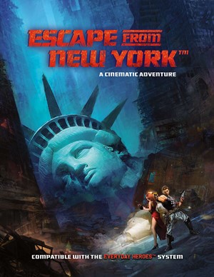 EVL02000 Everyday Heroes RPG: Escape From New York Cinematic Adventure published by Evil Genius Gaming