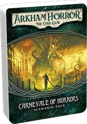 FFGAHC10 Arkham Horror LCG: Carnevale Of Horrors Scenario Pack (POD) published by Fantasy Flight Games