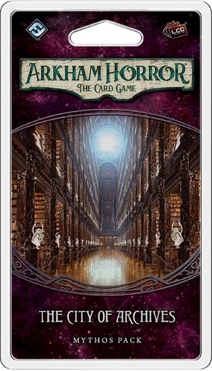 FFGAHC23 Arkham Horror LCG: The City Of Archives Mythos Pack published by Fantasy Flight Games