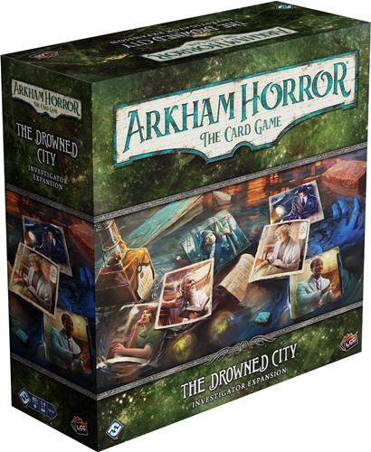 FFGAHC83 Arkham Horror LCG: The Drowned City Investigator Expansion published by Fantasy Flight Games