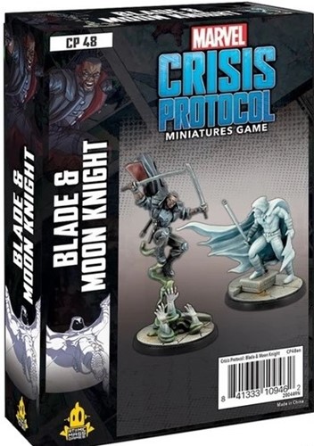 Marvel Crisis Protocol Miniatures Game: Blade And Moon Knight Expansion