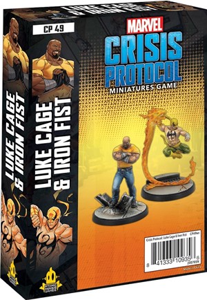 FFGCP49 Marvel Crisis Protocol Miniatures Game: Luke Cage and Iron Fist Expansion published by Fantasy Flight Games